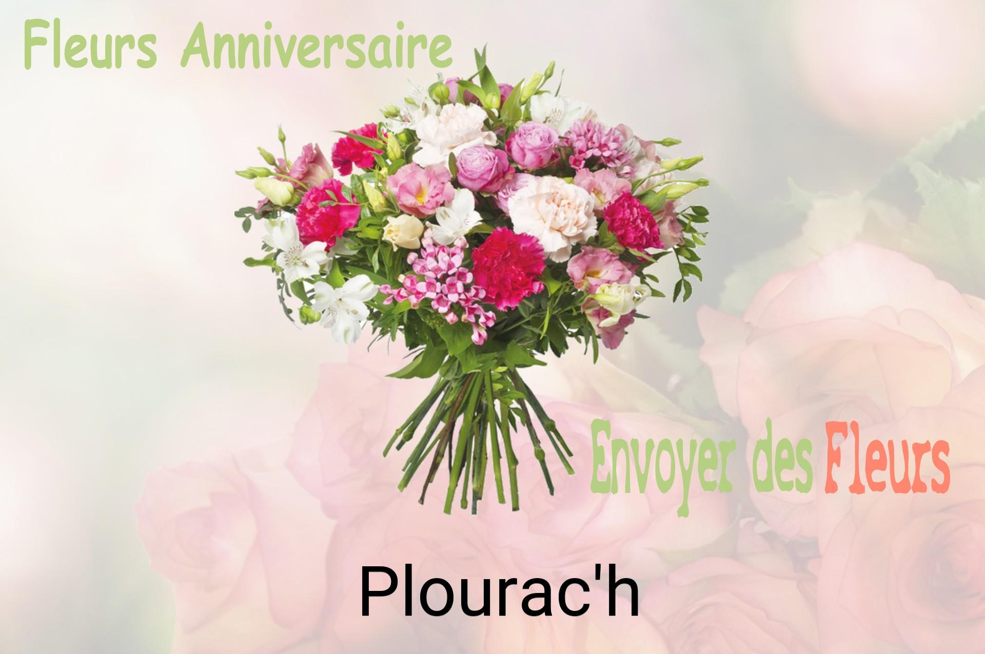 Bouquet de fleurs d’anniversaire livré à Plourac'h
