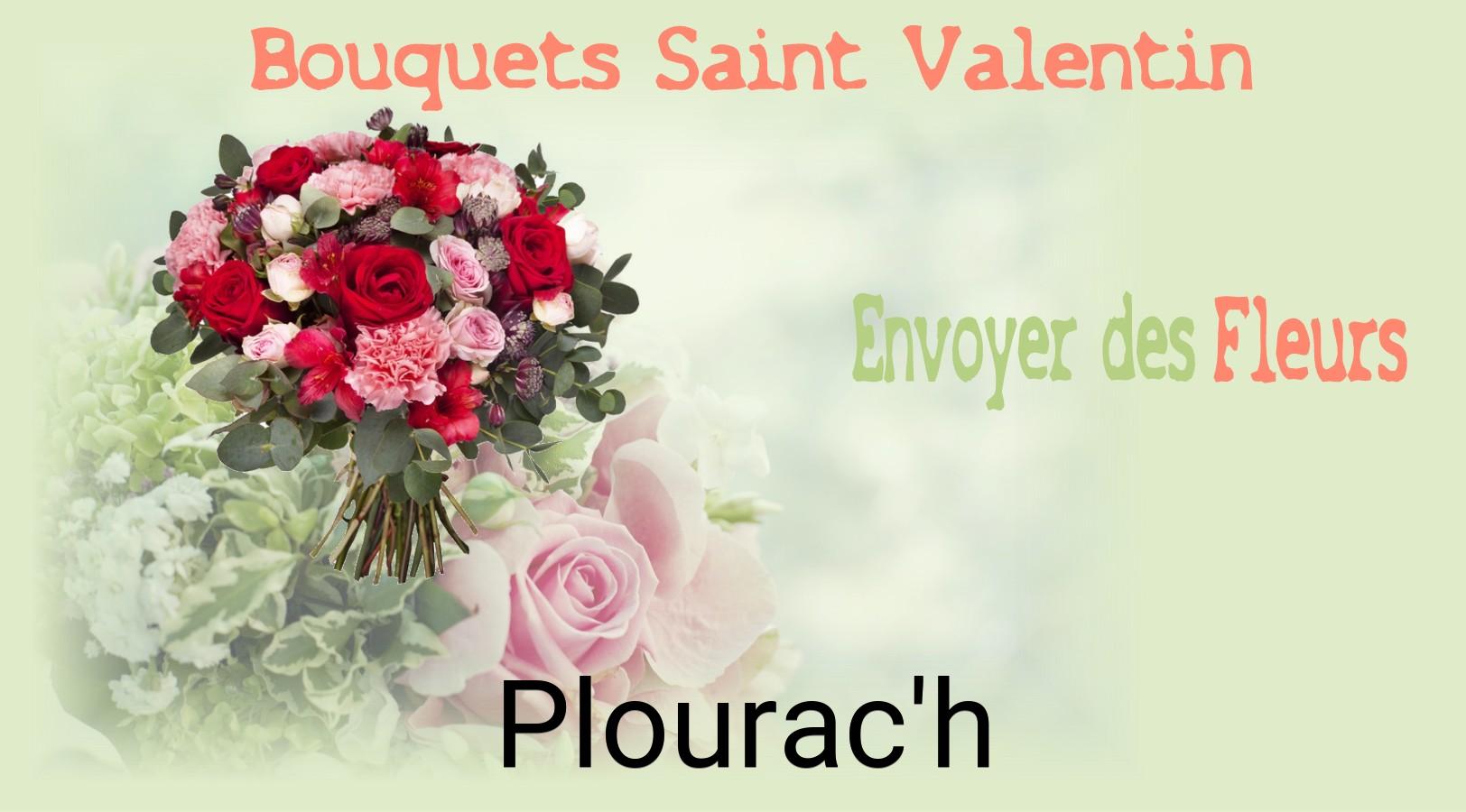 Roses de Saint-Valentin livrées à Plourac'h